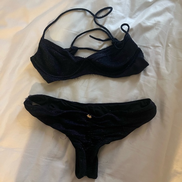 PQ Evie Underwire Bikini Set in Sapphire - Picture 5 of 5